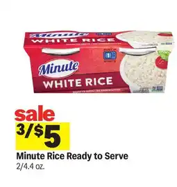 Meijer Minute Rice Ready to Serve offer