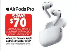Meijer Apple AirPods Pro 3 offer