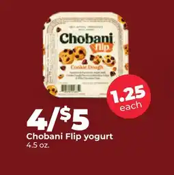 Hy-Vee Chobani Flip yogurt offer
