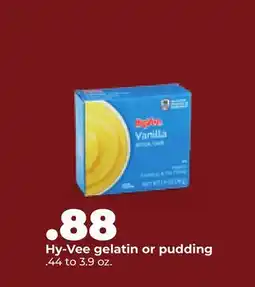 Hy-Vee Hy-Vee gelatin or pudding offer