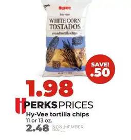 Hy-Vee Hy-Vee tortilla chips offer
