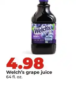 Hy-Vee Welch's grape juice offer