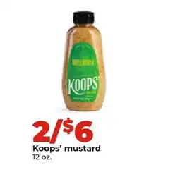 Hy-Vee Koops' mustard offer