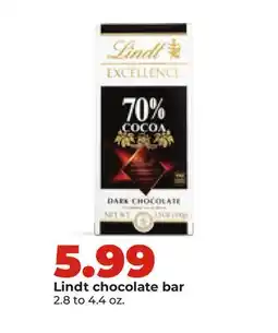Hy-Vee Lindt chocolate bar offer