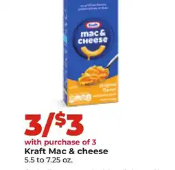 Hy-Vee Kraft Mac & cheese offer