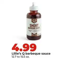 Hy-Vee Lillie's Q barbeque sauce offer