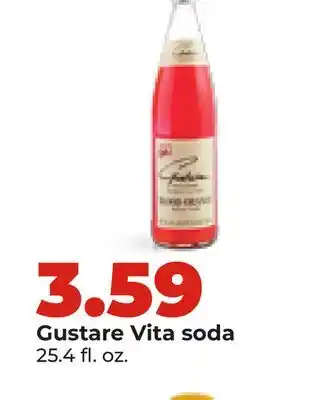 Hy-Vee Gustare Vita soda offer