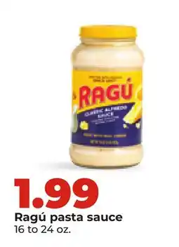 Hy-Vee Ragú pasta sauce offer