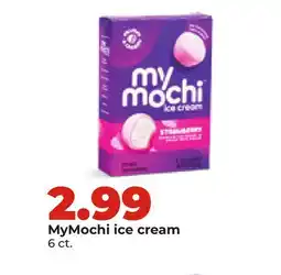 Hy-Vee MyMochi ice cream offer