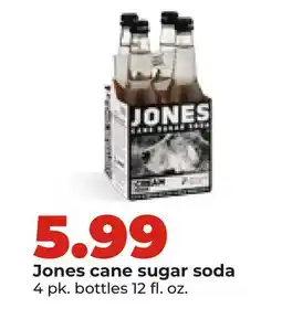 Hy-Vee Jones cane sugar soda offer