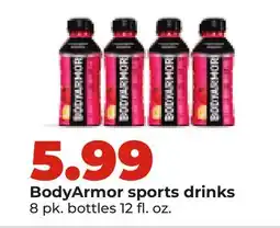 Hy-Vee BodyArmor sports drinks offer