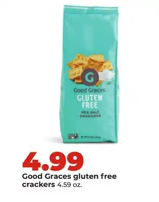Hy-Vee Good Graces gluten free crackers offer
