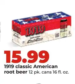 Hy-Vee 1919 classic American root beer offer