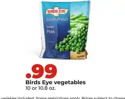 Hy-Vee Birds Eye vegetables offer