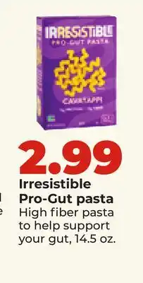Hy-Vee Irresistible Pro-Gut pasta offer