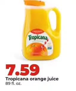 Hy-Vee Tropicana orange juice offer