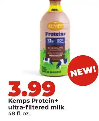 Hy-Vee Kemps Protein+ ultra-filtered milk offer
