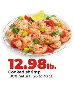 Hy-Vee Cooked shrimp offer