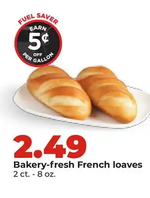 Hy-Vee Bakery-fresh French loaves offer