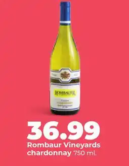 Hy-Vee Rombauer Vineyards chardonnay offer