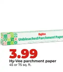 Hy-Vee Hy-Vee parchment paper offer
