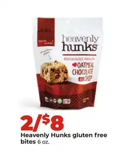 Hy-Vee Heavenly Hunks gluten free bites offer
