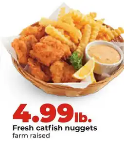 Hy-Vee Fresh catfish nuggets offer