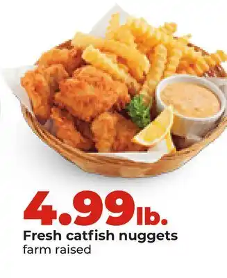 Hy-Vee Fresh catfish nuggets offer