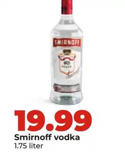 Hy-Vee Smirnoff vodka offer