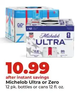Hy-Vee Michelob Ultra or Zero offer
