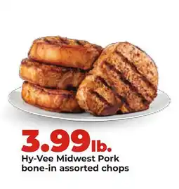 Hy-Vee Hy-Vee Midwest Pork bone-in assorted chops offer