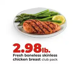 Hy-Vee Fresh boneless skinless chicken breast offer