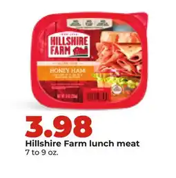 Hy-Vee Hillshire Farm lunch meat offer