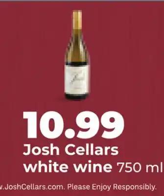 Hy-Vee Josh Cellars white wine offer