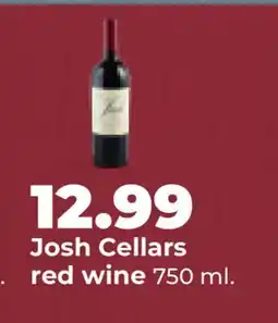 Hy-Vee Josh Cellars red wine offer