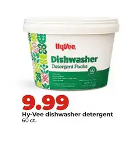 Hy-Vee Hy-Vee dishwasher detergent offer