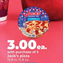 Hy-Vee Jack's pizza offer