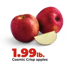 Hy-Vee Cosmic Crisp apples offer