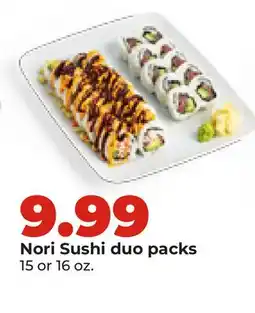 Hy-Vee Nori Sushi duo packs offer