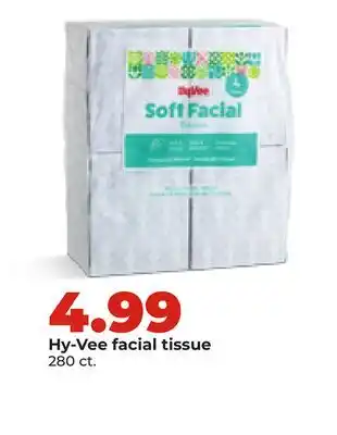 Hy-Vee Hy-Vee facial tissue offer