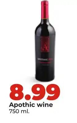 Hy-Vee Apothic wine offer