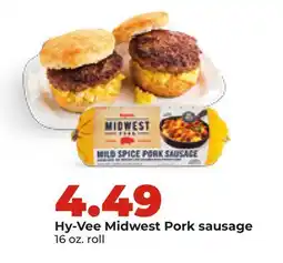 Hy-Vee Hy-Vee Midwest Pork sausage offer