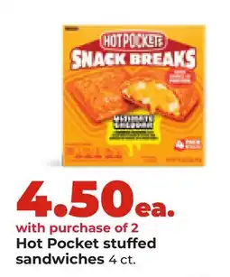 Hy-Vee Hot Pocket stuffed sandwiches offer