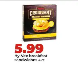 Hy-Vee Hy-Vee breakfast sandwiches offer