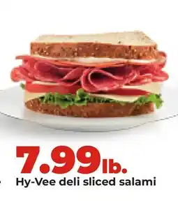 Hy-Vee Hy-Vee deli sliced salami offer