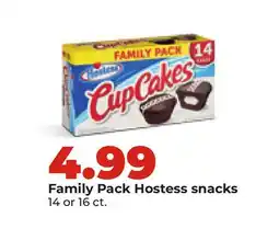 Hy-Vee Family Pack Hostess snacks offer