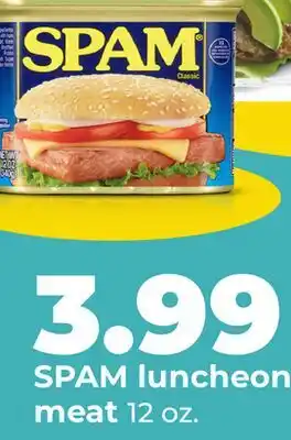 Hy-Vee SPAM luncheon meat offer