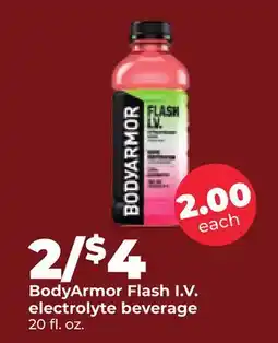 Hy-Vee BodyArmor Flash I.V. electrolyte beverage offer
