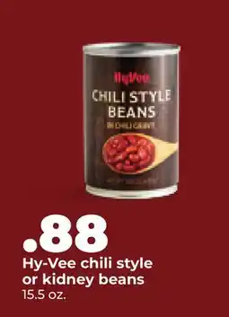 Hy-Vee Hy-Vee chili style or kidney beans offer