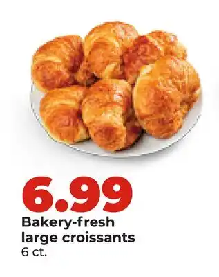 Hy-Vee Bakery-fresh large croissants offer